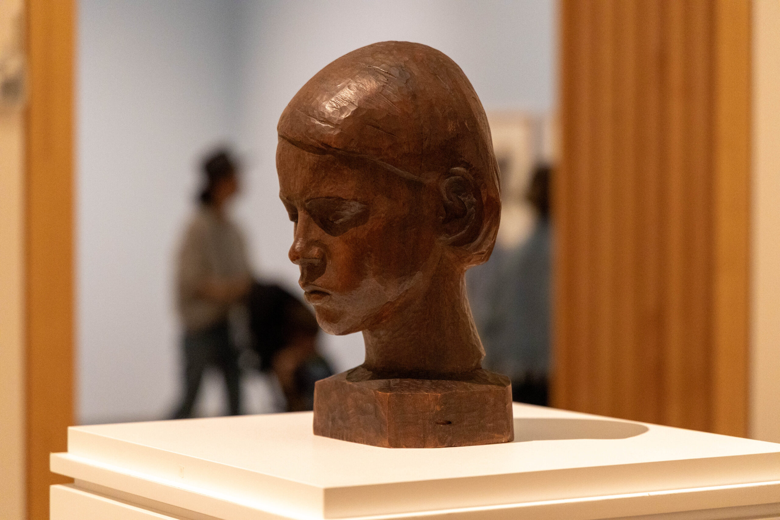 Sculpture at Modern Art Museum.