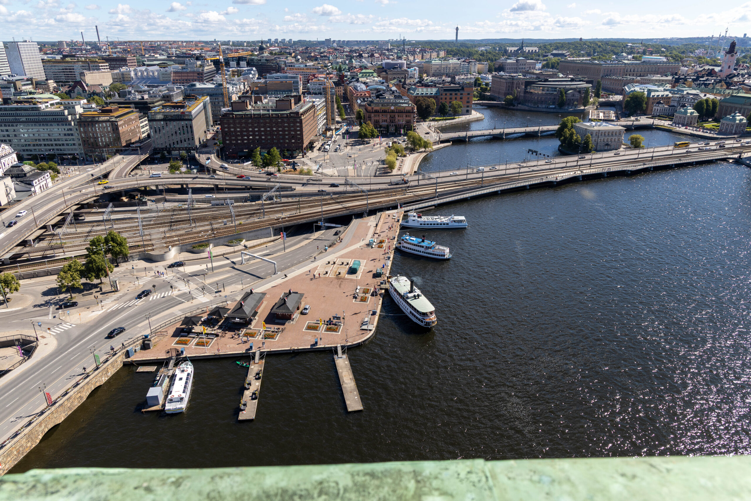 View from Stockholm's City Hall Tower