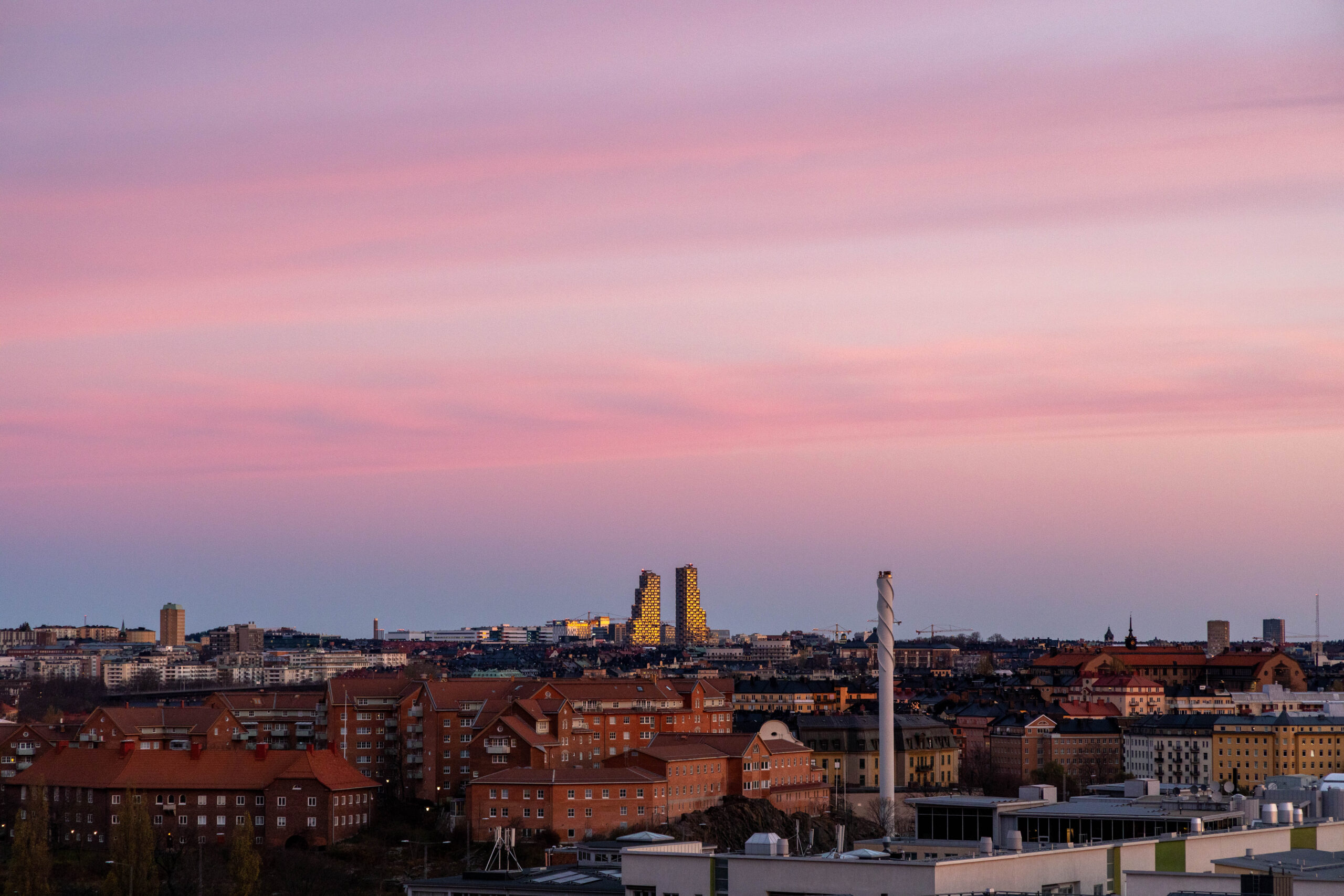 View from Rävskogens Watch Tower