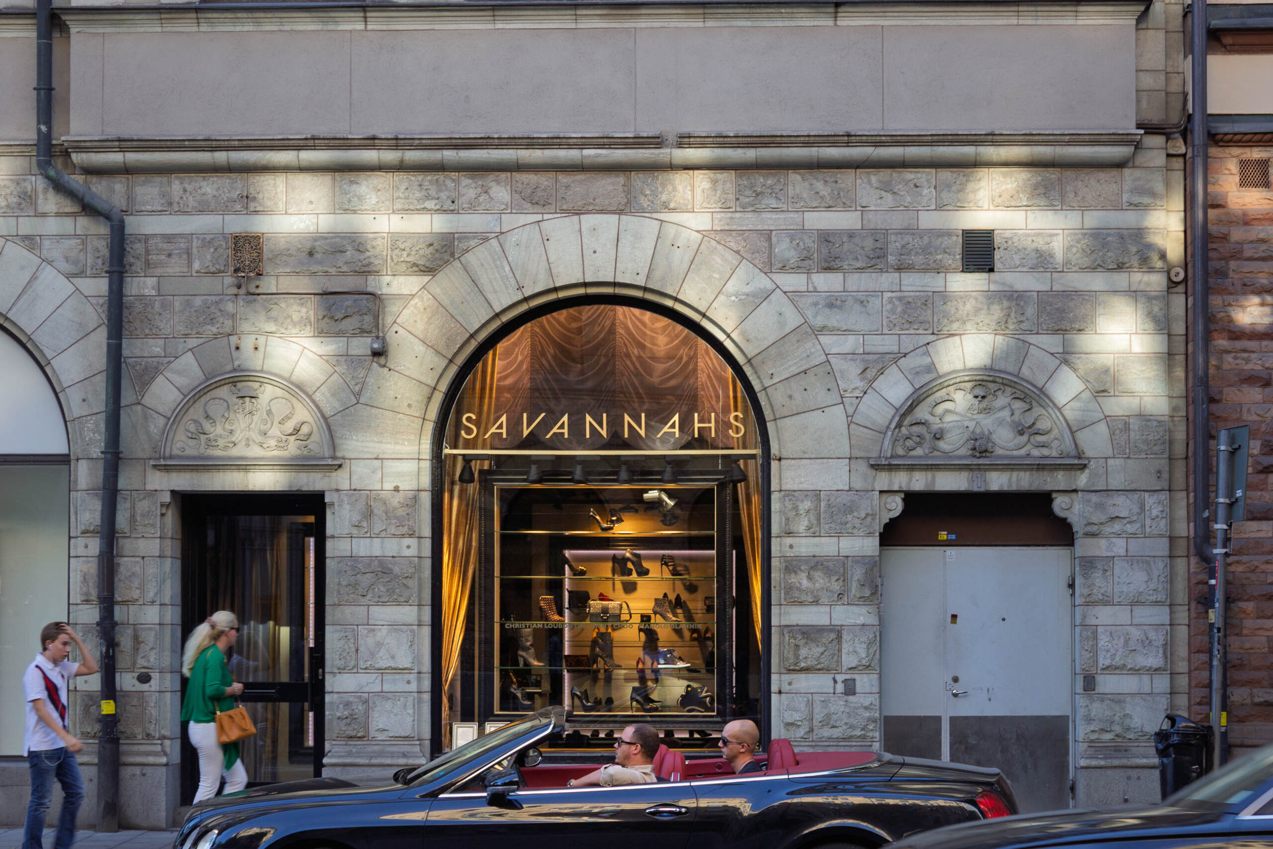 Savannahs Savannahs store at Birger Jarlsgatan street in Stockholm