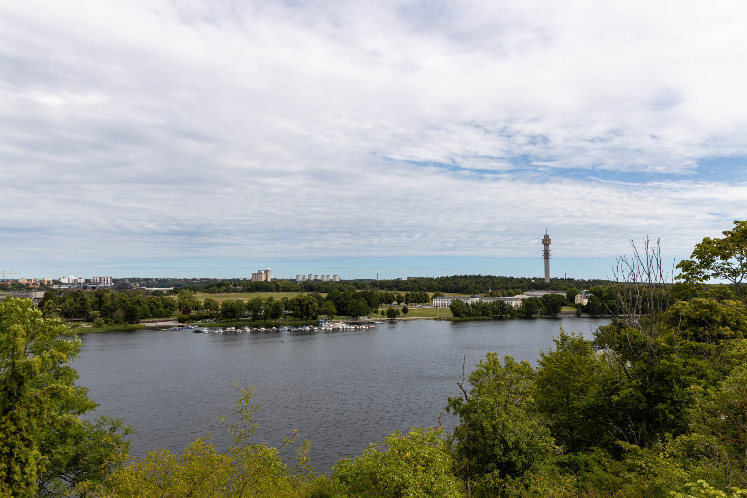View of water from Skansen