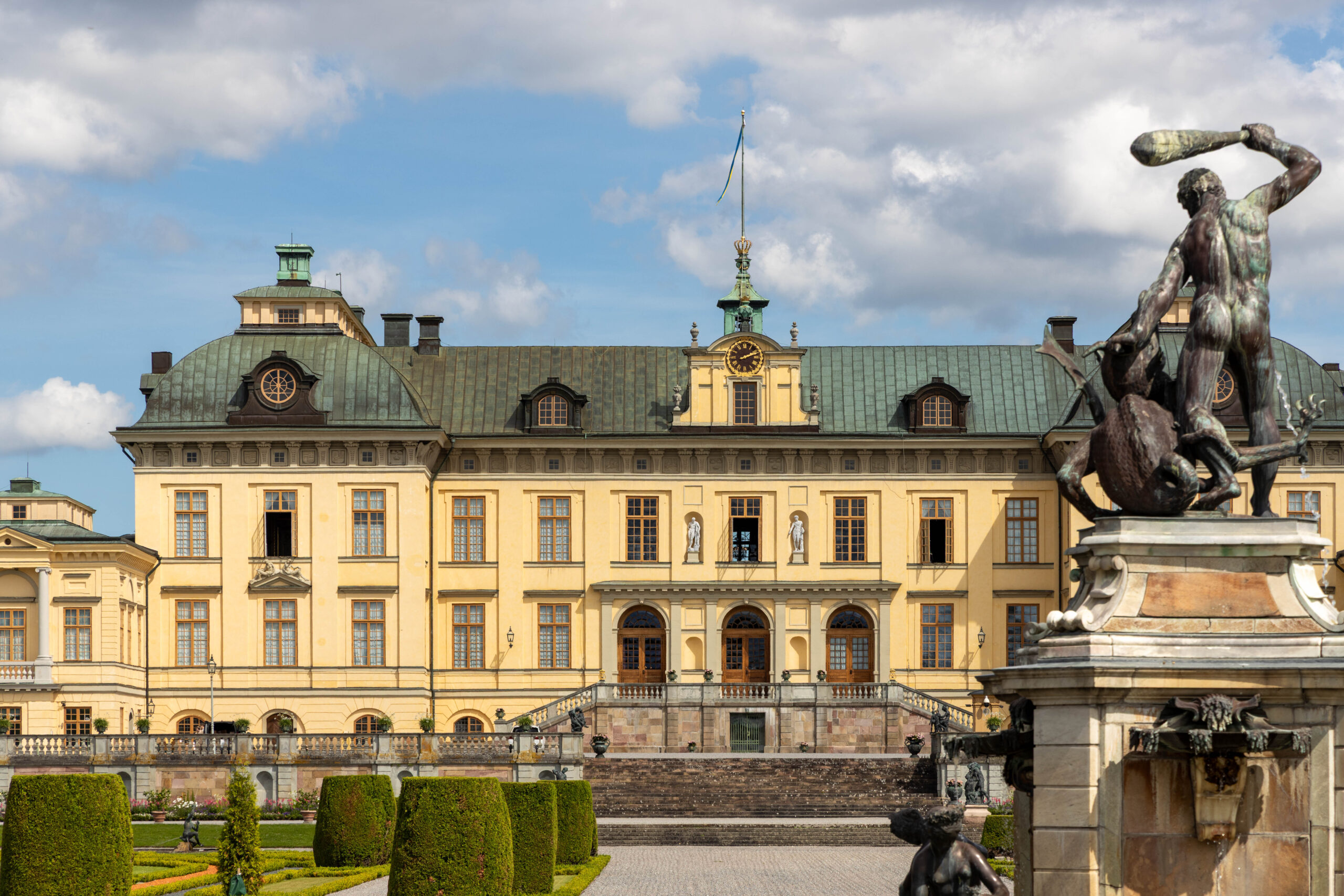 Drottningholm Palace Photo of Drottningholm Palace in Stockholm, Sweden.