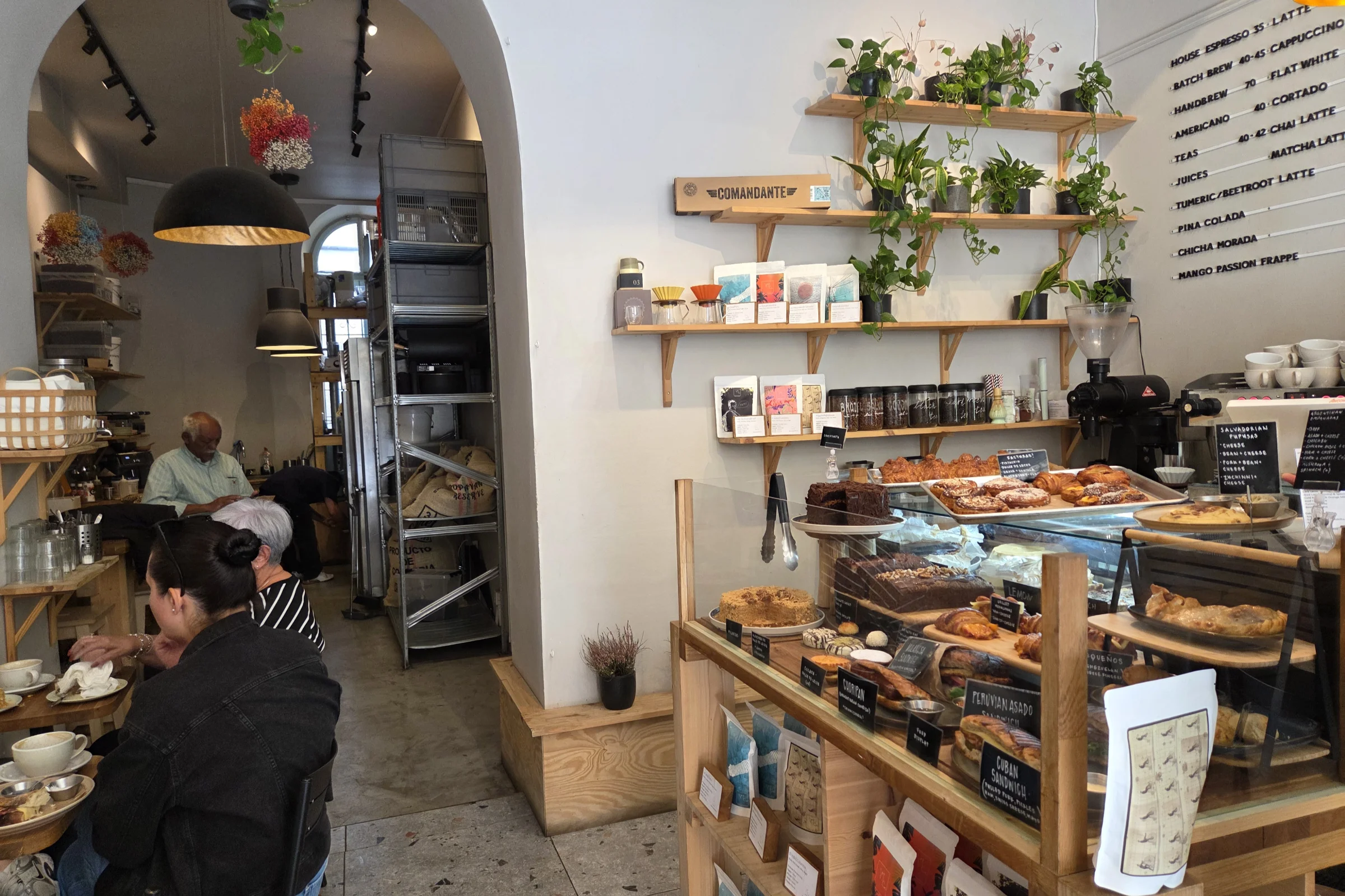 Volca Coffee Roaster specialty coffee shop at Kungsholmen, Stockholm.